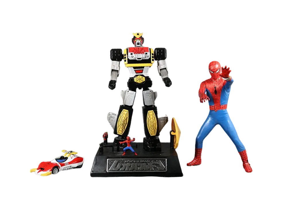 SOUL OF CHOGOKIN GX-33 Leopardon & Spider-Man