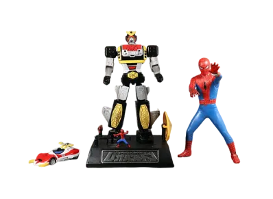 SOUL OF CHOGOKIN GX-33 Leopardon & Spider-Man