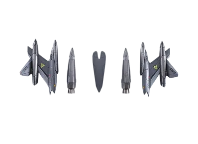 DX CHOGOKIN YF-29 Superparts for Durandal Valkyrie (Ozma machine)