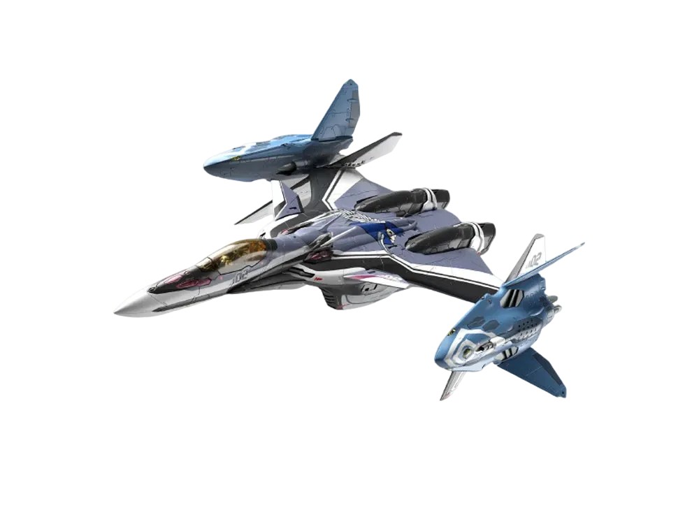 DX CHOGOKIN VF-31F Sikhfried Lil Draken Set