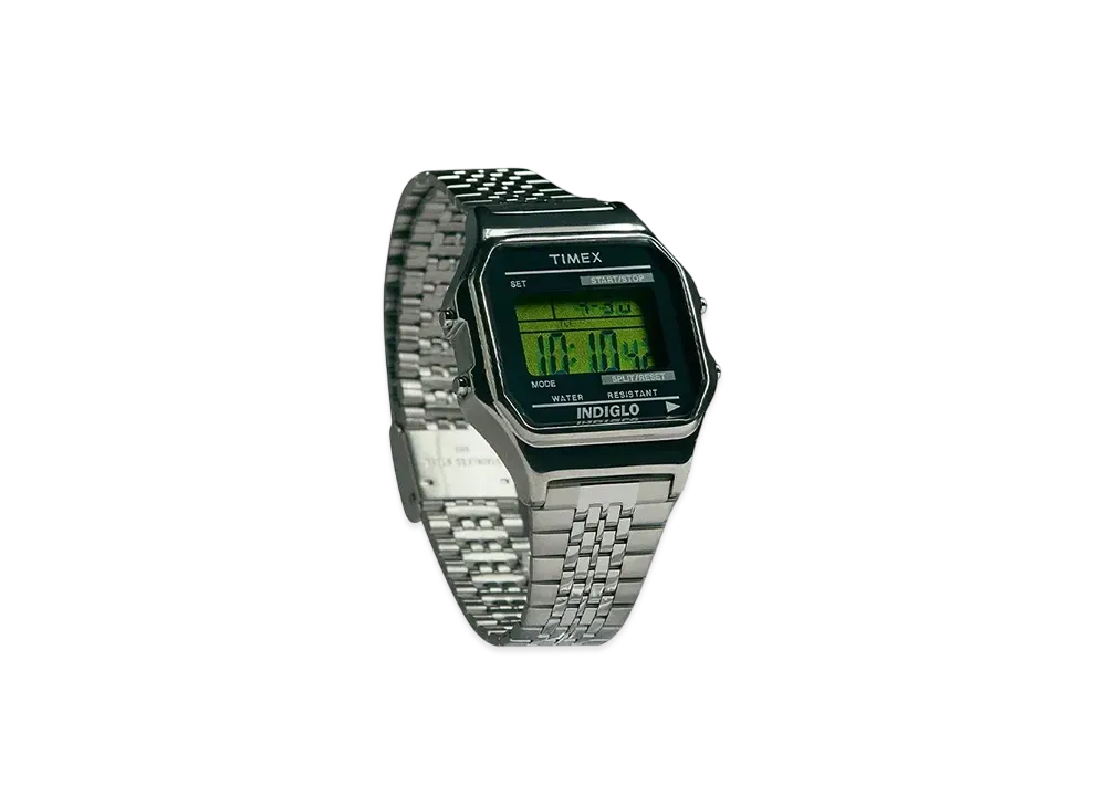 タイメックス x エンド T80 エブリデイ "シルバートーン" TW2W80600XB