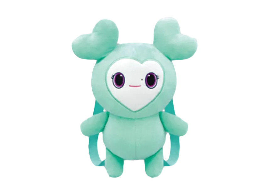 トゥワイスラブリー ぬいぐるみリュック GiGO限定 ミブリー (ミナ)の トゥワイスラブリー ぬいぐるみリュック GiGO限定 ミブリー (ミナ)の