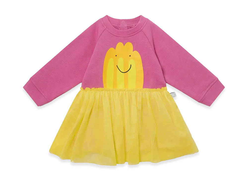 STELLA McCARTNEY Kids Dresses "Pink/Yellow"
