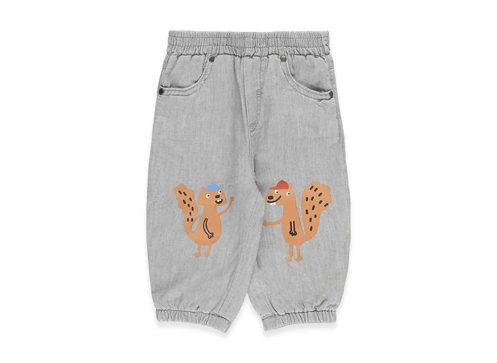 STELLA McCARTNEY Kids Trousers "Gray"