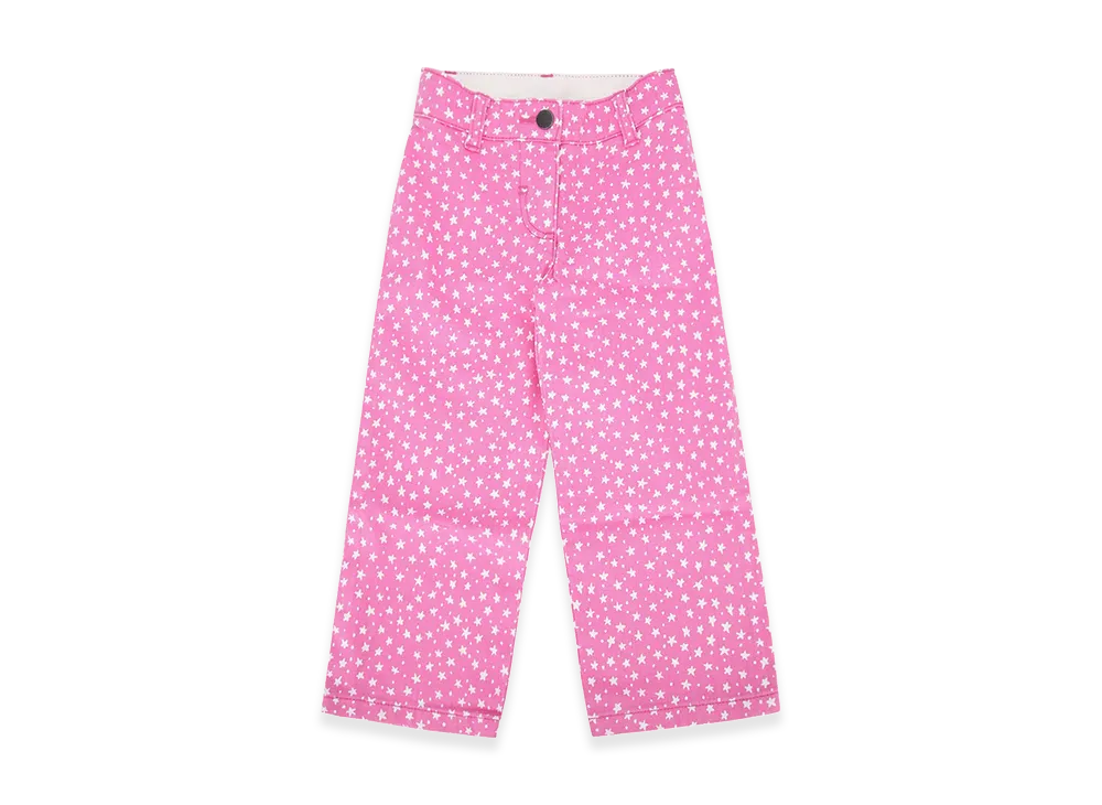 STELLA McCARTNEY Kids Trousers "Fuxiabianco"