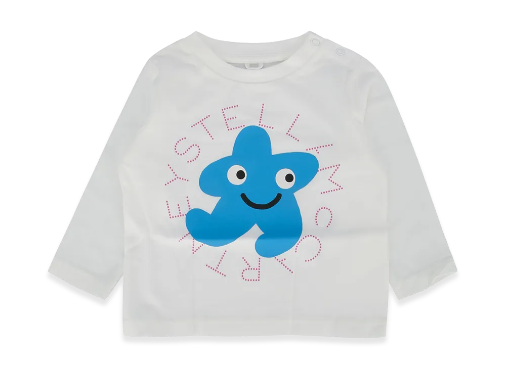 STELLA McCARTNEY Kids T-Shirt/Top "Ivory"