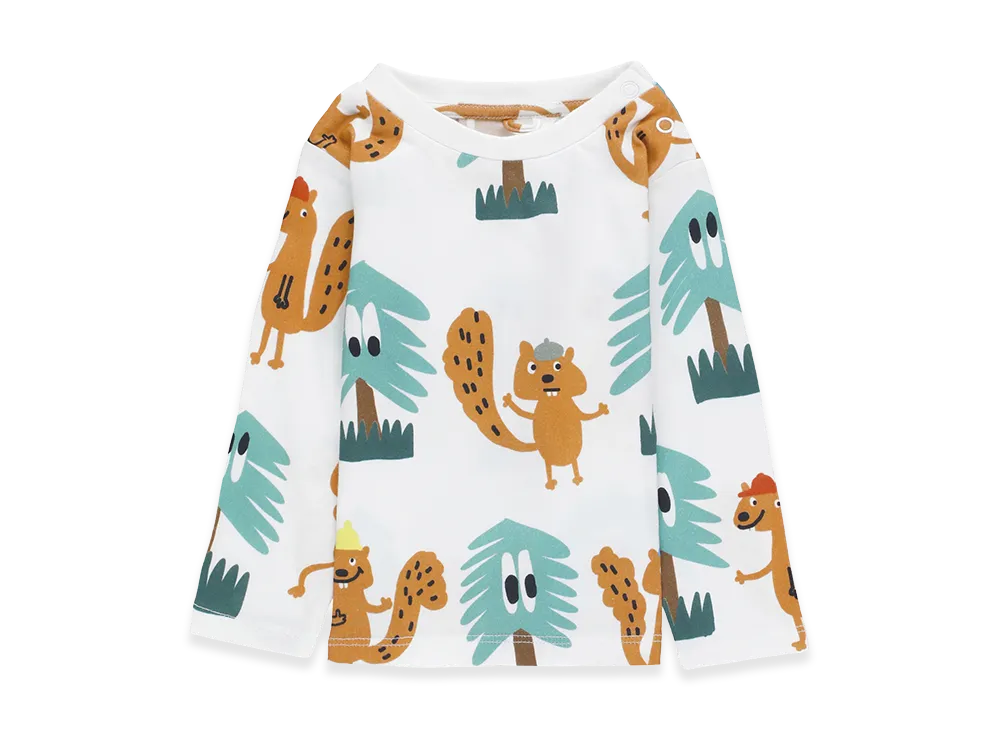 STELLA McCARTNEY Kids Long Sleeve T-Shirts "White"