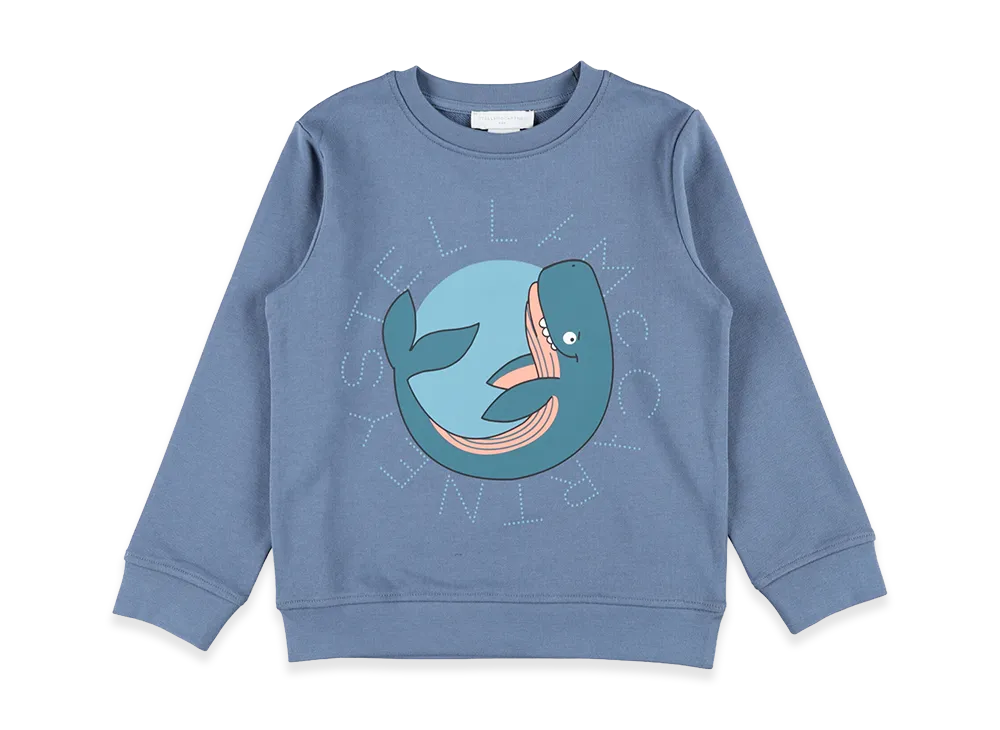 STELLA McCARTNEY Kids Sweatshirt "Blue"