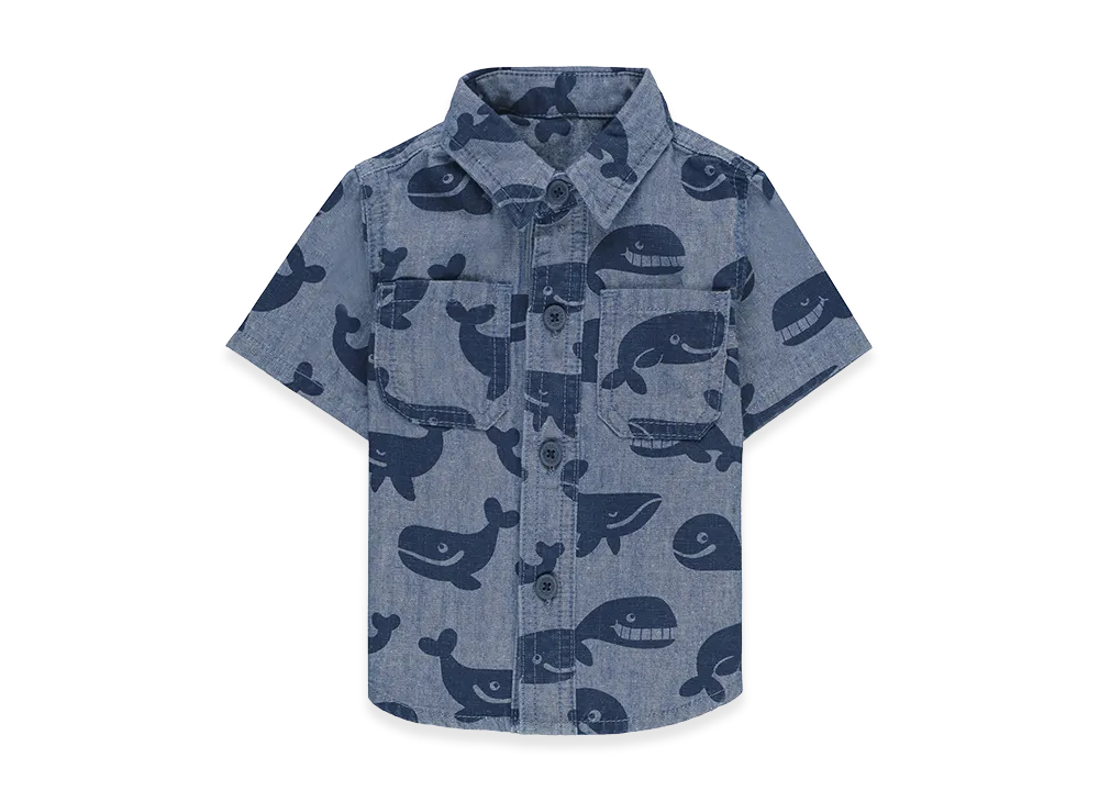 STELLA McCARTNEY Kids Shirts "Blue"