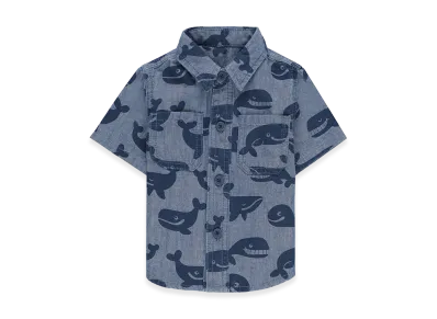 STELLA McCARTNEY Kids Shirts "Blue"