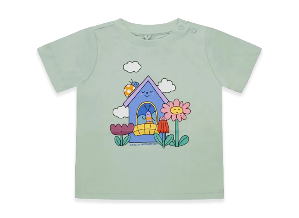 STELLA McCARTNEY Kids T-Shirts "Green"