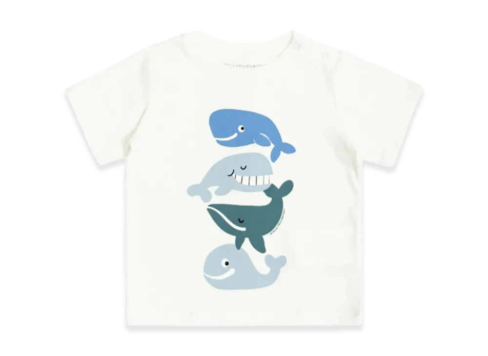 STELLA McCARTNEY Kids T-Shirts "White"