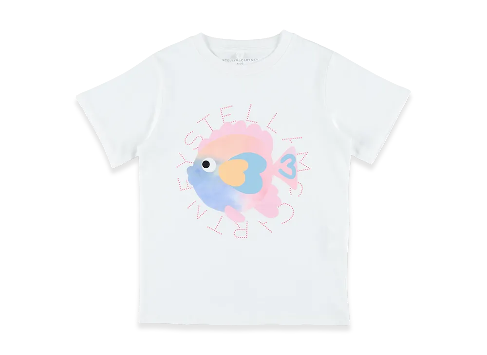 STELLA McCARTNEY Kids T-Shirts "White"
