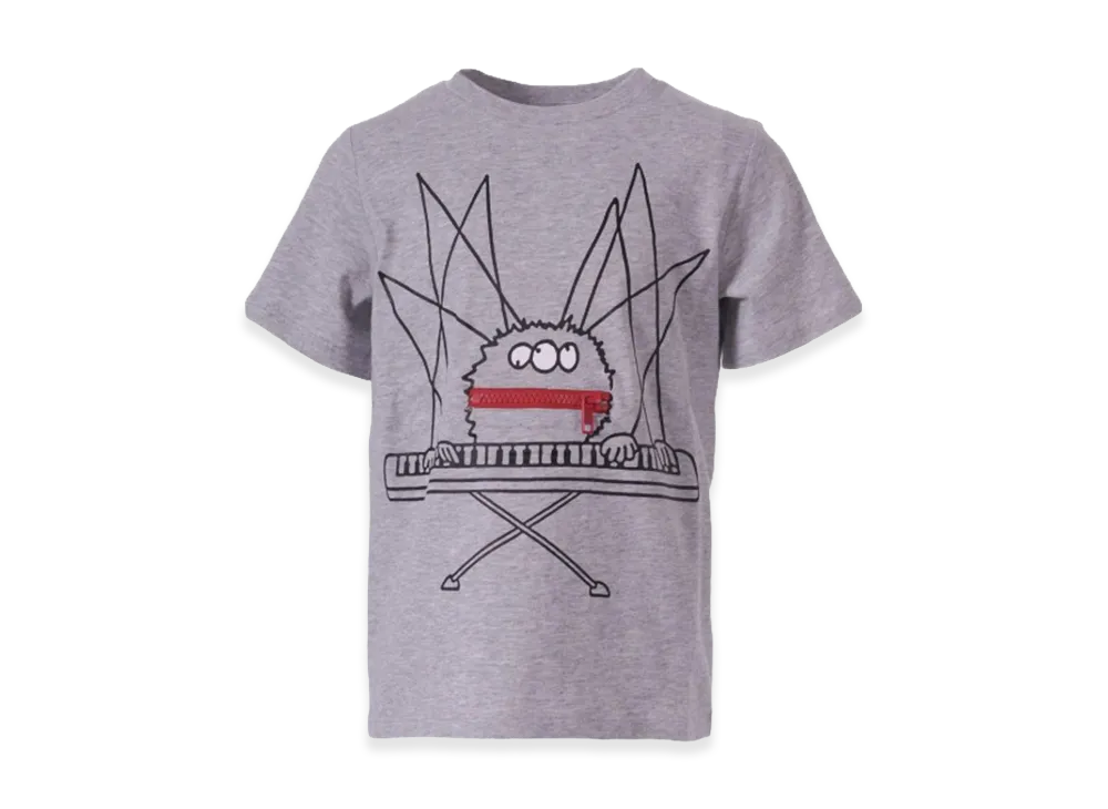 STELLA McCARTNEY Kids Spider Graphic T-Shirt "Grigiomedmelmult"