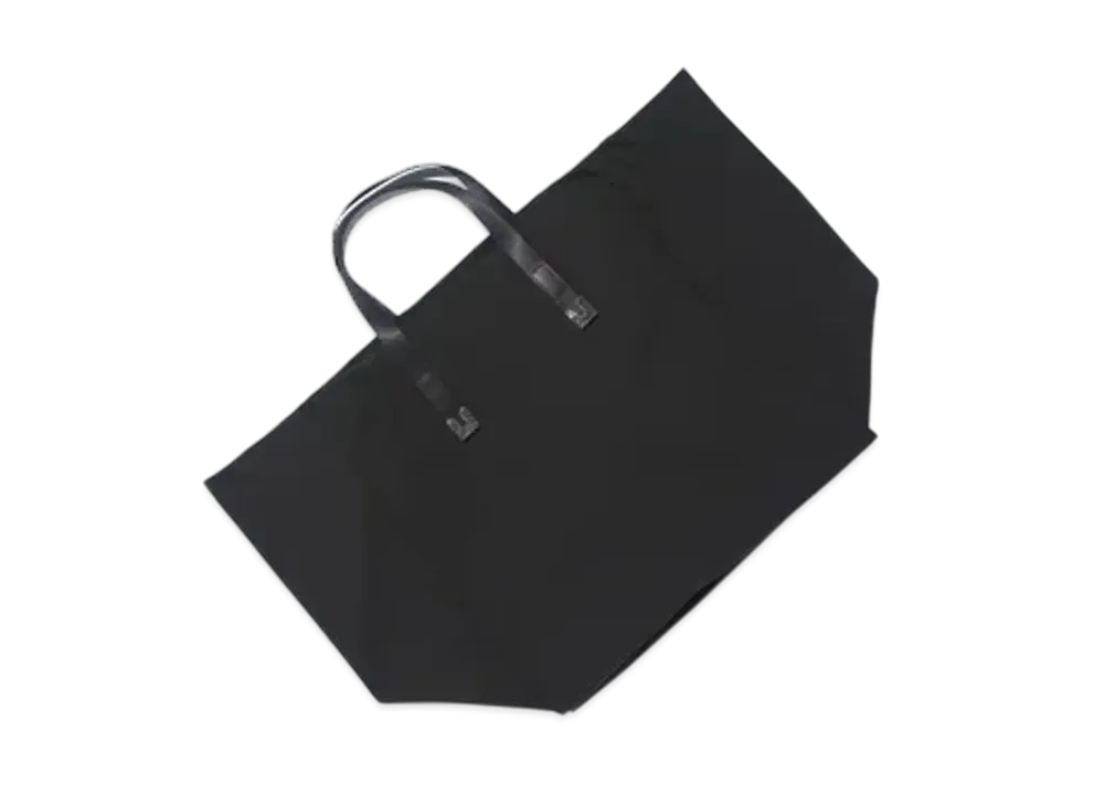 TOGA VIRILIS Square Tip Tote Bag "Black" TZ242-AG962