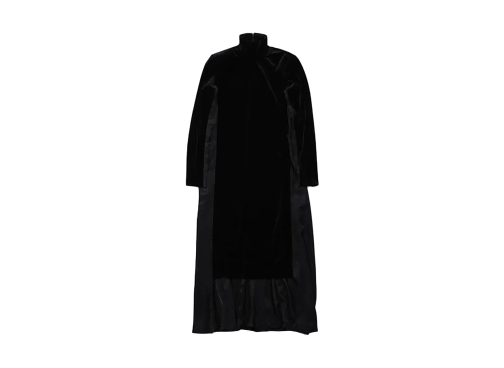TOGA VIRILIS Velor Jersey Dress "Black" TZ242-JH983