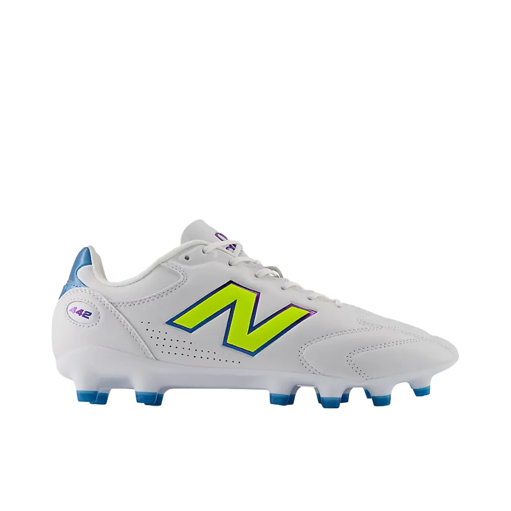 New Balance 442 Pro HG/AG V3 "White/Alkaline Green"
