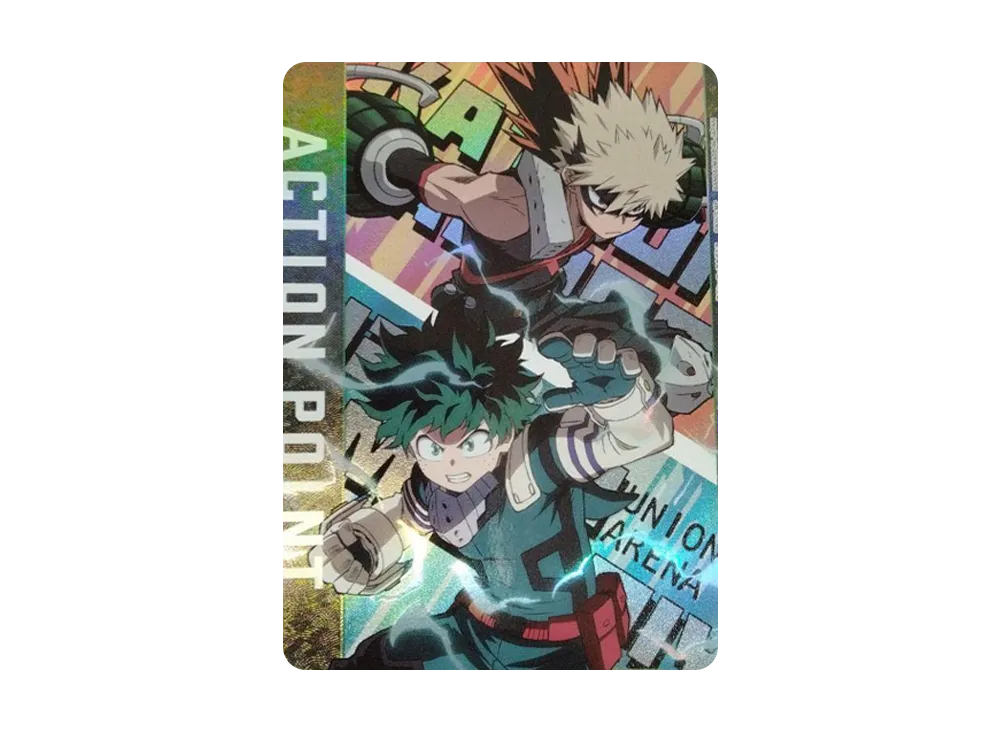 アクションポイントカード (緑谷&爆豪)  [UA10BT-MHA-1-AP01](ユニオンアリーナ 第4弾 ブースター「僕のヒーローアカデミア」)