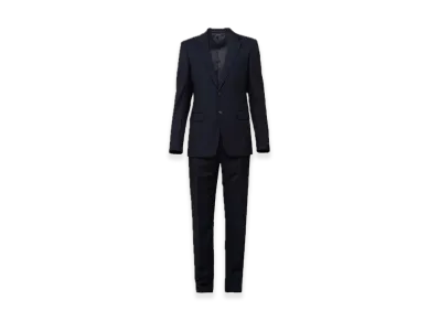 PRADA Wool x Mohair Single-Breasted Suit "Navy"