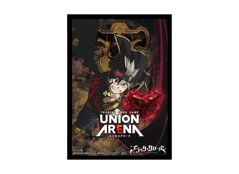 Union Arena Official Card Sleeve Black Clover