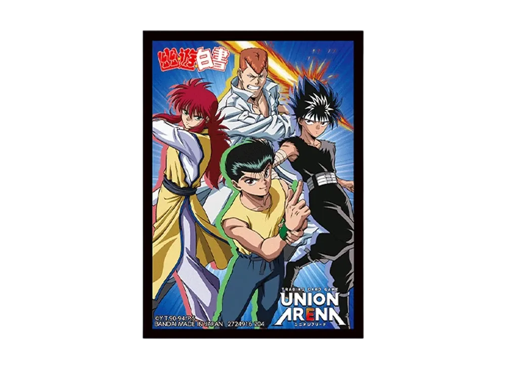Union Arena Official Card Sleeve Yu Yu Hakusho