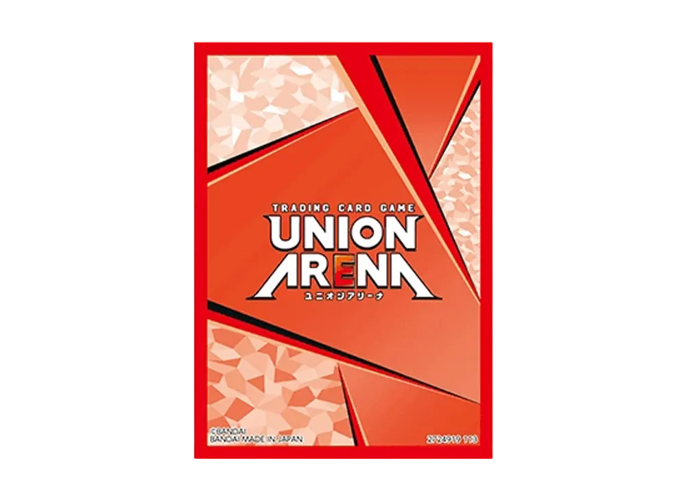 Union Arena Official Card Sleeve Standard Red