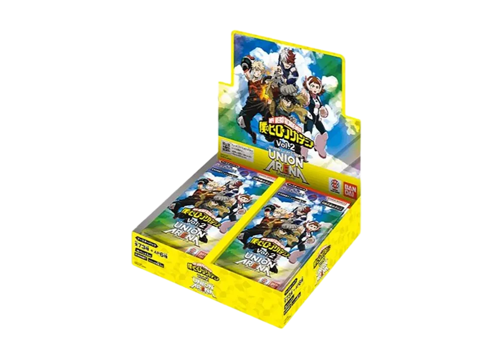 ユニオンアリーナ ブースターパック「僕のヒーローアカデミア Vol.2」ボックス