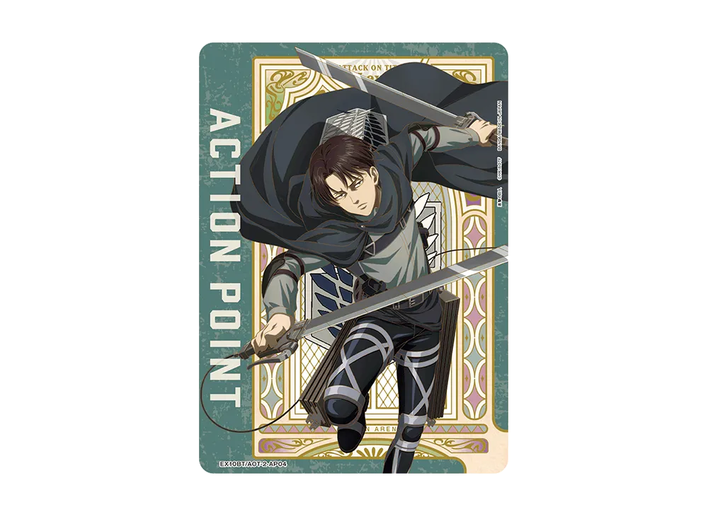【シングル】リヴァイ アクションポイント AP アクションポイントカード(リヴァイ 直筆Ver.)/AP【アクション