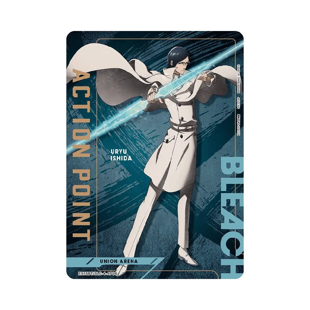 アクションポイントカード (石田 雨竜) [EX15BT/BLC-4-AP06](ブースターパック「BLEACH 千年血戦篇 Vol.3」)