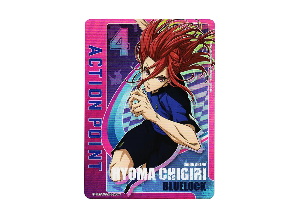 アクションポイントカード (千切 豹馬)  [UA12BT-BLK-1-AP04](ユニオンアリーナ ブースター「ブルーロック」)