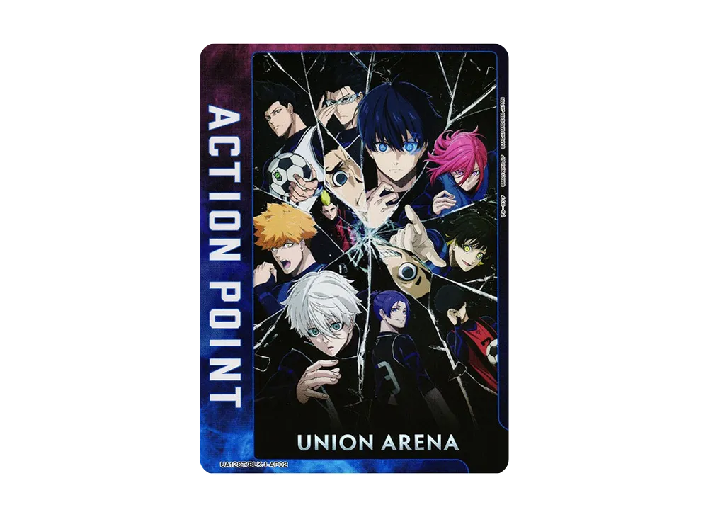 アクションポイントカード  [UA12ST-BLK-1-AP02](ユニオンアリーナ スターター「ブルーロック」)