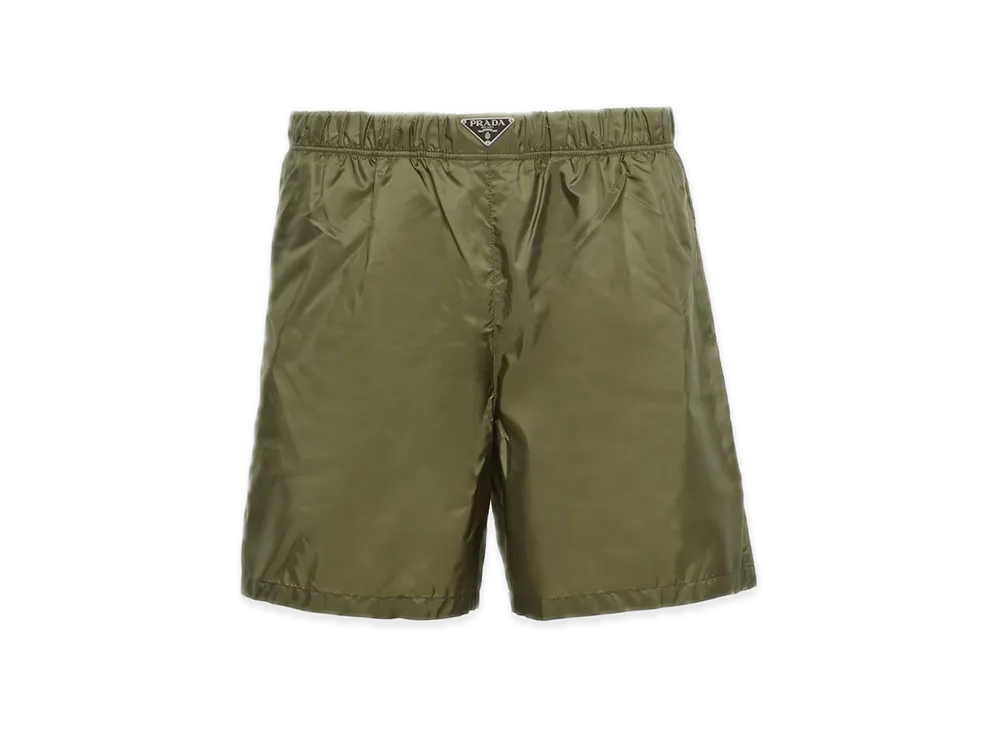 PRADA Re-Nylon Swim Shorts "Khaki"