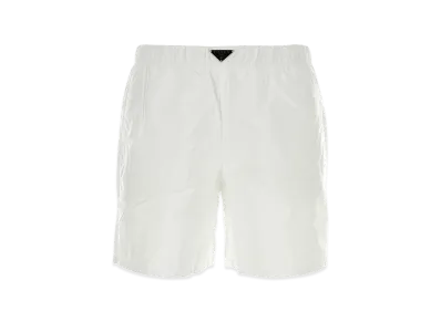 PRADA Re-Nylon Swimming Shorts "White"