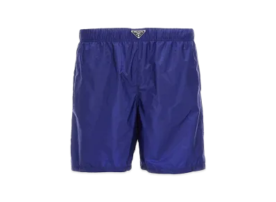 PRADA 'Piuma' Re-Nylon Swimsuit "Blue"