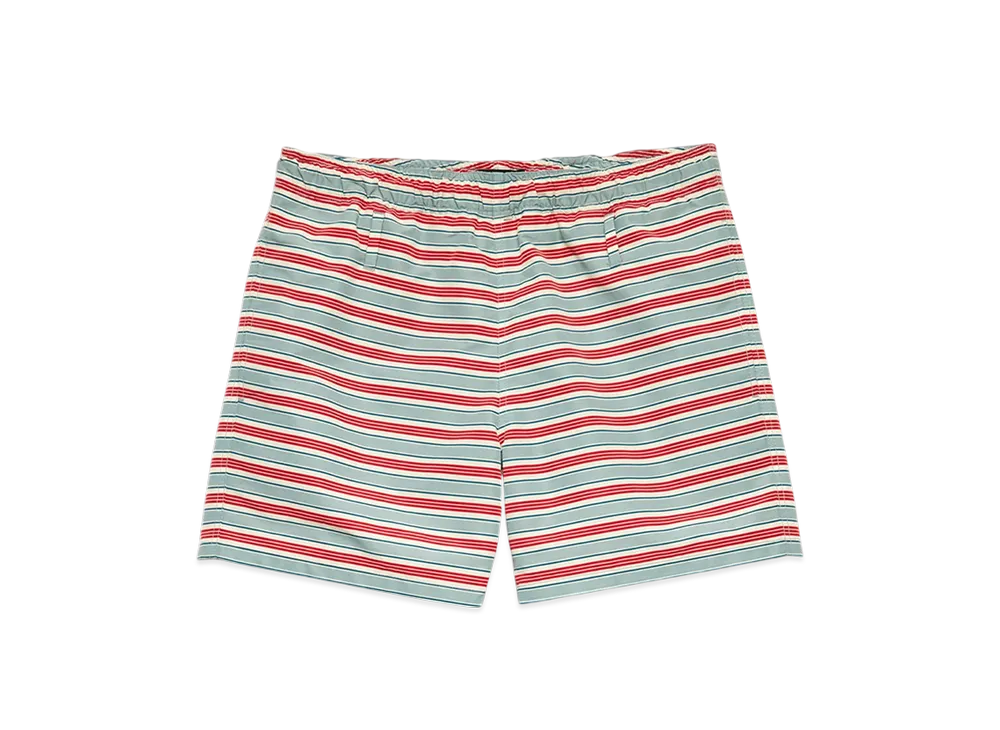 PRADA Technical Fabric Swim Trunks "Astral Blue"
