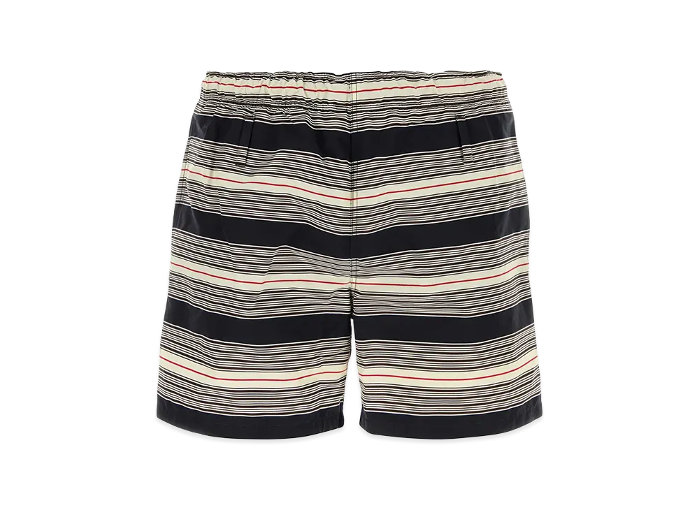 PRADA Embroidered Nylon Swimming Shorts "Blue"