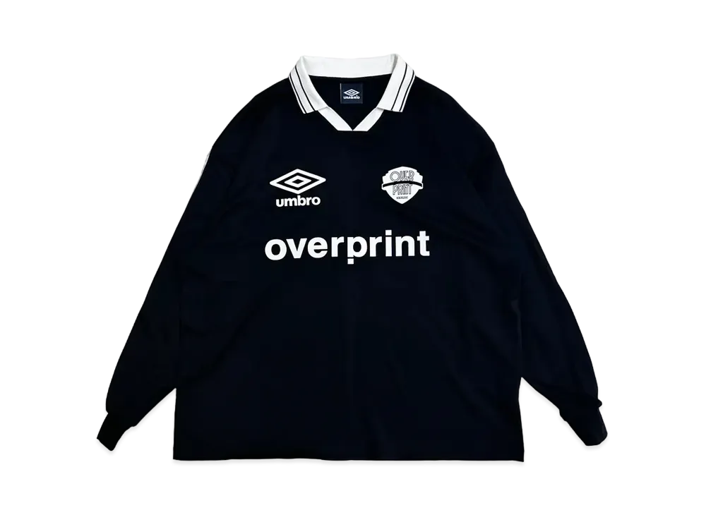 UMBRO x OVER PRINT Game Shirts "Black"