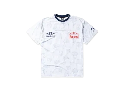 UMBRO x Aries White Roses SS Football Jersey "White"
