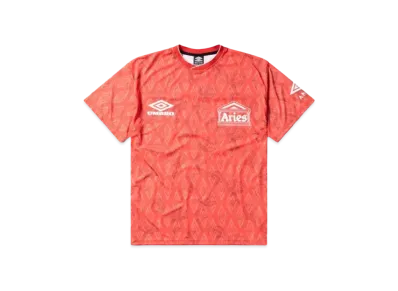 UMBRO x Aries Red Roses SS Football Jersey "Red"
