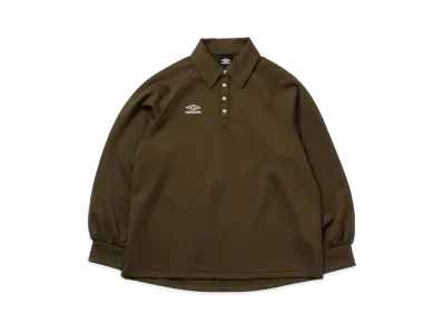 UMBRO x BELPER x M TO R 24AW Game Shirts Mood Polo "Khaki"