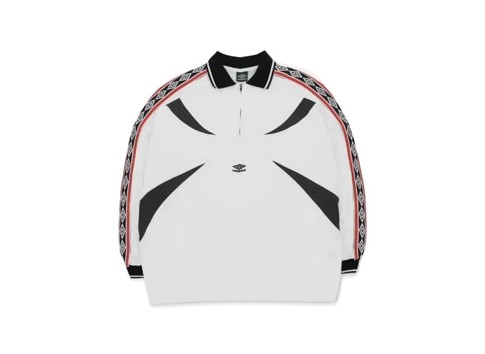 UMBRO x Slam Jam Taped Polo "White"