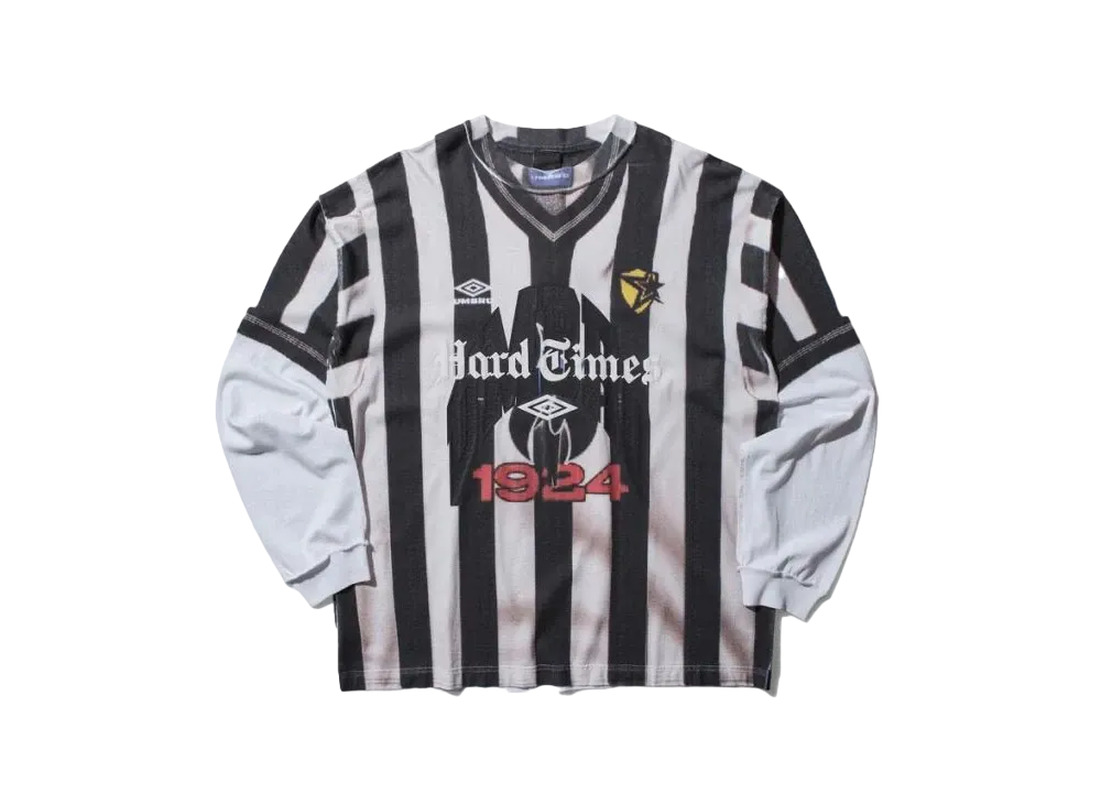 UMBRO x Slam Jam Censored Inside Out Longsleeve T-Shirt "White"