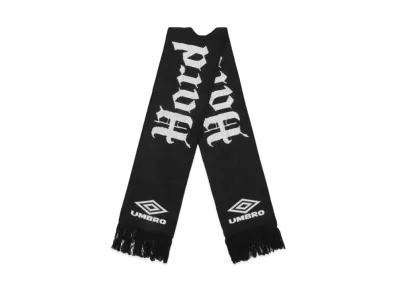 UMBRO x Slam Jam Hard Times Jacquard Scarf "Black"