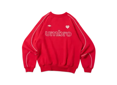 UMBRO x HTH Crew Sweat "Red"