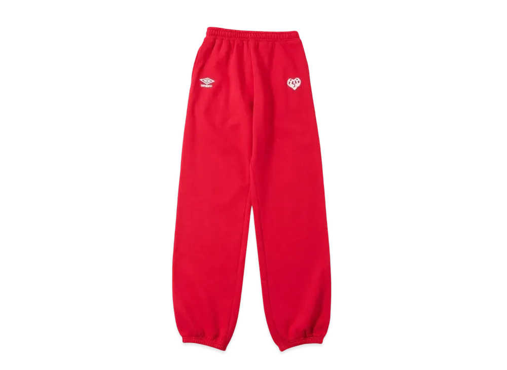 UMBRO x HTH Sweat Pants "Red"