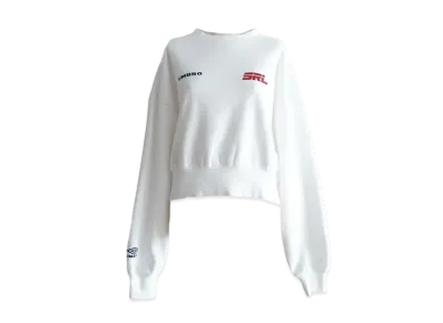 UMBRO x Sea Room lynn Nylon Logo Sweat Pullover "White"
