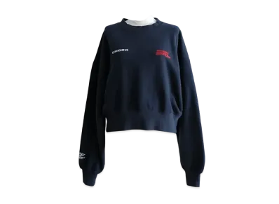 UMBRO x Sea Room lynn Nylon Logo Sweat Pullover "Navy"