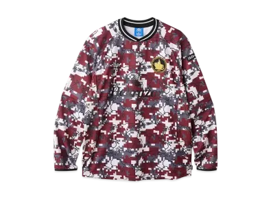 UMBRO x HELLRAZOR New World Digital Camo Football Jersey "Blood Red"