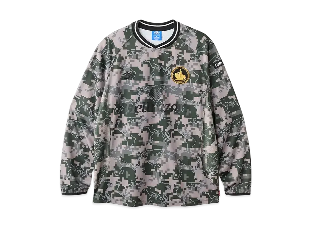 UMBRO Hellrazor 迷彩ニット帽 2024年製　デジタルカモ 12/7発売｜HELLRAZOR × UMBRO collection｜抽選/販売/定価情報