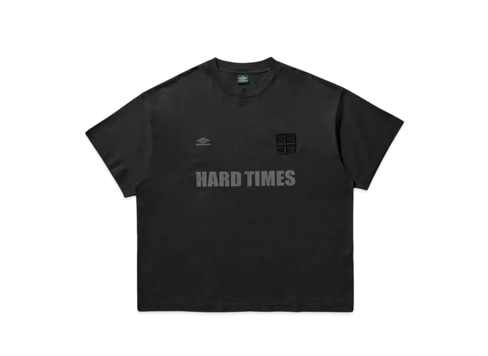 UMBRO Men's Hard Times T-Shirt "Washed Black"